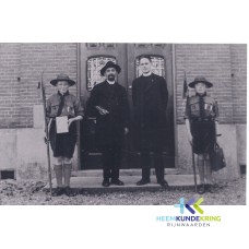 Herwen Scouting.Links Herman Teunissen rechts Herman Vrehe Coll. HKR